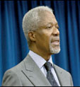 Kofi Annan: "A Historic Resolution"